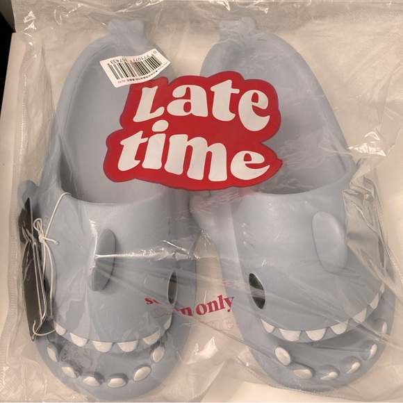 Brand New Shark Slippers - Picture 2 of 2